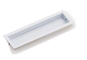 Amazon | アトムリビンテック シーカク戸引手 白塗装 つや消し 105mm