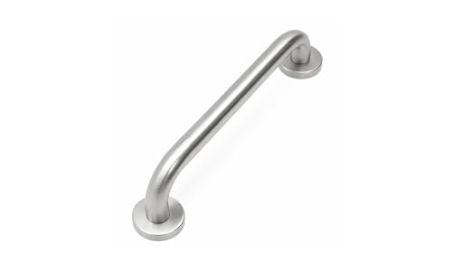 Image of KosmoCare 304 Grade Stainless Steel Grab Bar, Wall Mounted Safety Straight Grab Bar for Bathroom | Grab Bars for Toilet Senior Citizens | Toilet Grab bar for Elderly (25 mm Diameter X 16-inch Length)