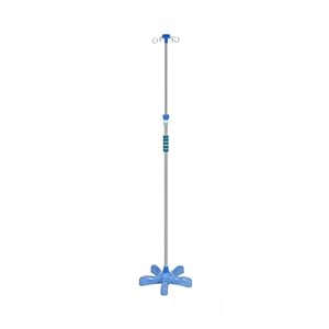 JFBHSD Höhenverstellbarer Infusionsständer mit 4 Haken