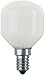 Produktbild 1 x Osram Bellalux Soft White 25W 25 Watt Tropfen E14 Matt Weiß Opal T45 SIL 25