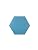 Avant Decor | Stone Composite Hexagon Solid Color | Peel and Stick Kitchen Backsplash Tiles | Stick On Wall Tiles | Easy DIY Installation | 6” x 6.9” | Single Tile