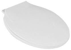 Mansfield SB100 WH White Round Toilet Seat