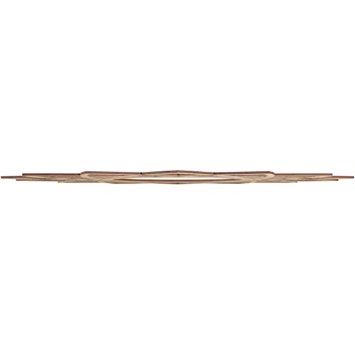 Image of Ekena Millwork 36 inchOD x 13 7 /8 inchID x 3 /8 inchT Eleanor Wood Fretwork Pierced Ceiling Medallion, Birch