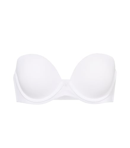 Victoria's Secret Invisible Push-Up Strapless Bra, VS White, 36D - image 4