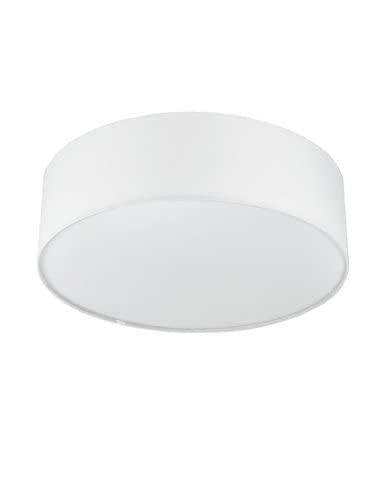 Plafón techo de tela Gemena 2xE27 Blanco