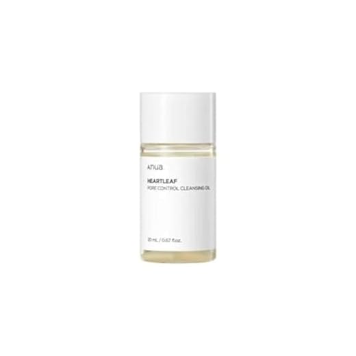 ANUA - Heartleaf Pore Control Cleansing Oil Mini (tamaño de viaje) - 20 ml