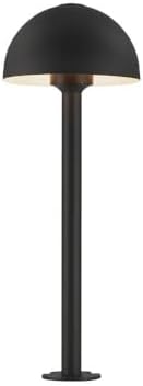 ET2 Lighting E41453-BK Alumilux Landscape - 7W 1 LED Outdoor Pathway Light-21.25 Inches Tall and 8 Inches Wide