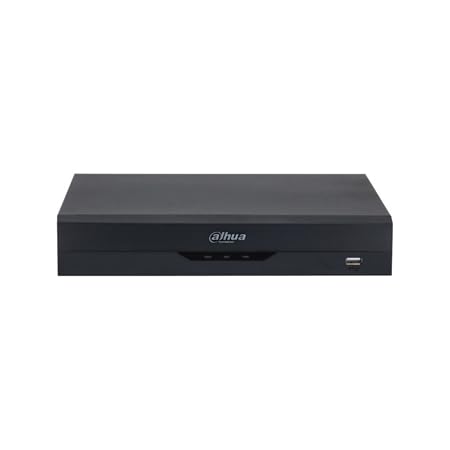 DAHUA DH-XVR5108HS-4KL-I3/T - XVR 5 in 1 4K/5MP Dahua WizSense a 8 canali - 1 porta SATA, fino a 16 TB (disco rigido non incluso)