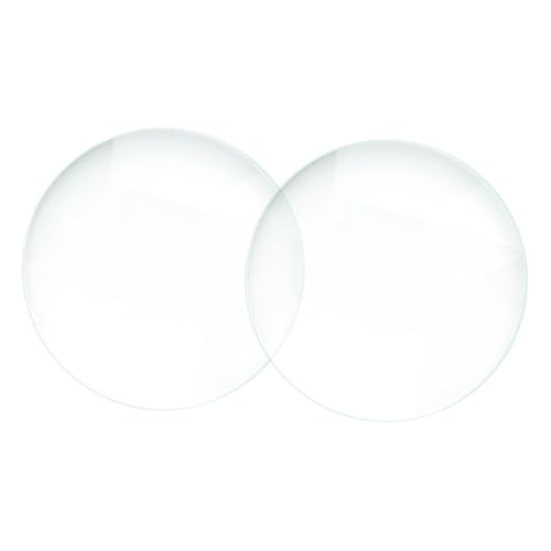 Holibanna Double Convex Lens Optical Glass Precision Magnifying Lenses for Educational Experimental Purposes