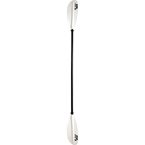 Foto von Aqua Marina , Kajak-Paddel KP-1 2021 Aluminium Schwarz/Weiß 4-teiliges Paddel für Kanu Boot Fahren, Länge 230 cm
