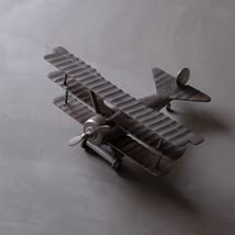 Amazon.co.jp: 02402 アルミ製 飛行機のオブジェ 置物 おもちゃ 玩具