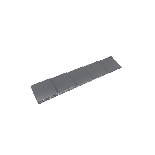 Bloque de Calibración Ultrasónico de Acero 1018 con 5 pasos de espesor 1mm a 5mm miniatura 4