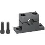 Shaft Supports - T-Shaped, Wide Split Type 10mmX20mm 1pc