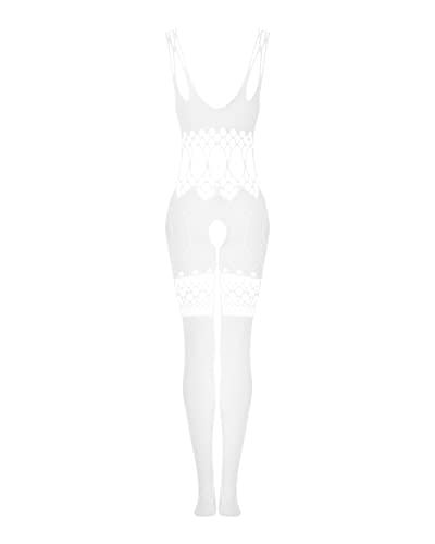 Bodystocking Obsessive G329 combinaison sexy en dentelle noire - 2