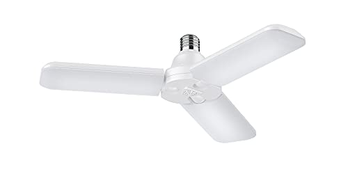 Feit electric ADJ4000/5K/LED 300W Equivalent Indoor/Outdoor Garage 3-Panel Foldable LED Light Bulb, 5000K Daylight Feit electric ADJ4000/5K/LED 300W Equivalent Indoor/Outdoor Garage 3-Panel Foldable LED Light Bulb, 5000K Daylight