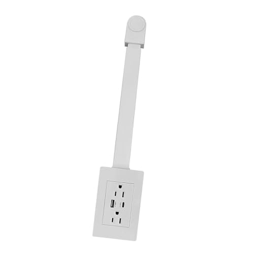 Image of Electrical Outlet Extender Extendable Outlet Box Plug for Bedside Table