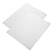Ipetboom 2 Pezzi Piastra in Alluminio per Sublimazione Materiale Sicuro e Durevole per Foto e Decorazioni DIY Cornice in Metallo Vuota con Stampa Chiara e Colori Vivaci per Decorazioni immagine
