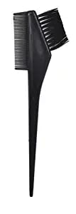 KAVINDual Sided Hair Dying Brush With Comb Moustaches Coloring Brush For Home And Salon Use
