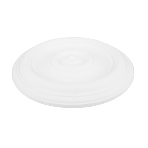 Médaillon de plafond multi usage blanc pour salon et PU - 2