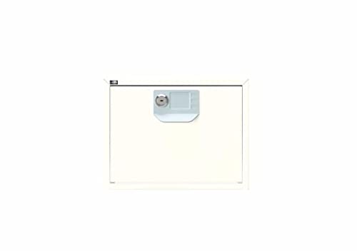 Froschkönig24 Bisley ECO Karteikasten für DIN A5, einbahnig, Reinweiß