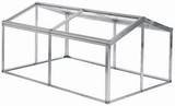 Halls Silver Aluminium Jumbo Cold Frame