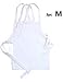 3 Pc-White kids’chef apron for cooking, baking,painting or decorating party (3-8Years)