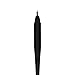 M Mellie's Signature Microblading Eyebrow Pen (Pack of 10) - Disposable Microblading Pen with Sterilized Blade, Comfortable Rubber Grip and Pigment Sponge for Flawless Bro (C12 .18mm, Black)