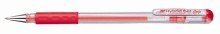 Pentel Gel Grip K116 stylo roller encre gel mine fine rouge pointe métal 0,3 mm