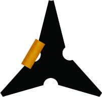 Woodrow 12" Triangular Architect Scale Ruler #TOP1