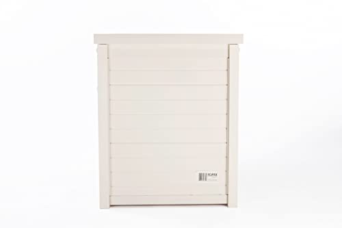 New Age Pet Habitat N’ Home Pet Litter Box Cover, Antique White, Standard #TOP3