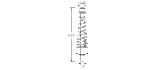 Brixwell 1-159 Bifold Pin Assembly miniatura 2