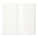 Traveler's Company Traveler's Notebook Refill 013, Lightweight Blank Paper, 128 Pages