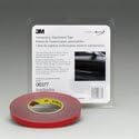 3M 06377 Automotive Attachment Tape, 20 yd x 1/2 in, 0.76 mm THK, Gray
