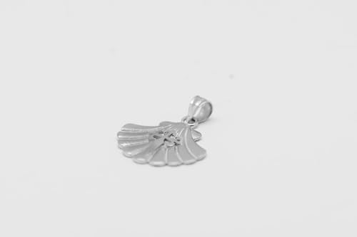 Pendentif Argent Coquille Saint-Jacques ciselé de haute précision - 3