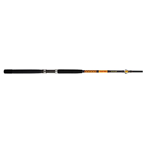 Ugly Stik Bigwater Conventional Fishing Rod, Black/Red/Yellow, 7' - Medium Heavy - 30-50lb - 1pc