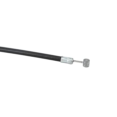 Cabo de embreagem, fio de embreagem preto linha de aço tubo de PVC à prova de desgaste para carro
