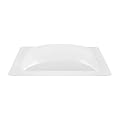 RV Skylight Replacement, 18" x 26" Outer Dimension Camper Skylight Fit Standard 14" x 22" Openings, RV Shower Skylight Replacement Cover for Roof Camper Trailer Fifth Wheel Truck Motorhome, White