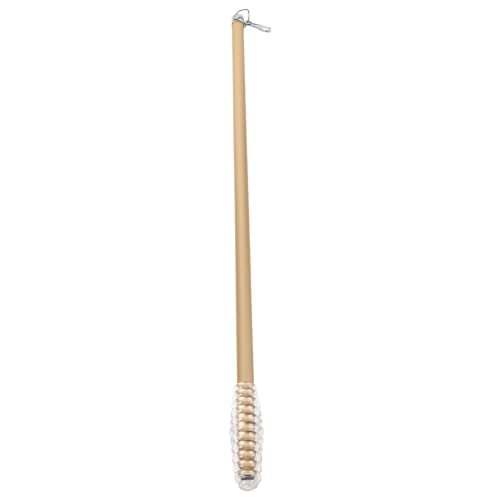SHINEOFI Varilla para Cortinas de Aluminio 50 CM Dorado Ojal para Tracción Manual en Hogar y Oficina Barra Ligera para Apertura de Persianas y Cortinas