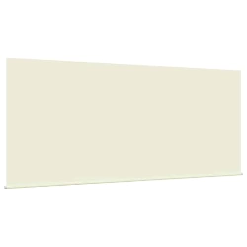 Auvent rétractable crème en polyester haute densité pour abri de terrasse - 6