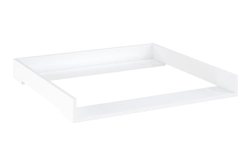 Shefa Kids 801 - Cambiador universal compatible con cómodas Malm, Hemnes y Nordli, color blanco