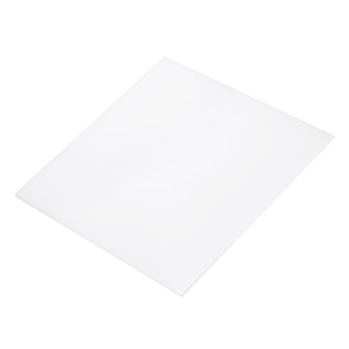 Image of DMiotech 8 x 8 x 1 /16 Inch Plastic UHMW Sheets, Ultra High Molecular Weight Polyethylene, Opaque White Polyethylene Board for Automotive, Chemical, Manufacturing, DIY Home Kitchen