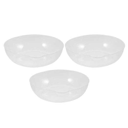 Warmhm 3piezas Bandejas de Pesaje de Plástico