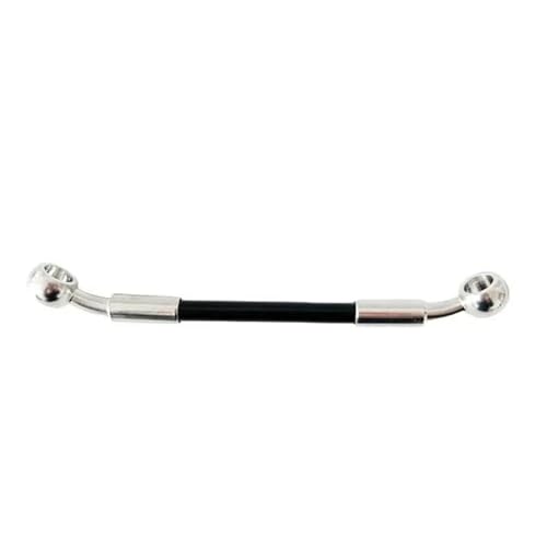 Flexible frein hydraulique tressé anti-dilatation M10 pour un freinage moto précis de 280cm