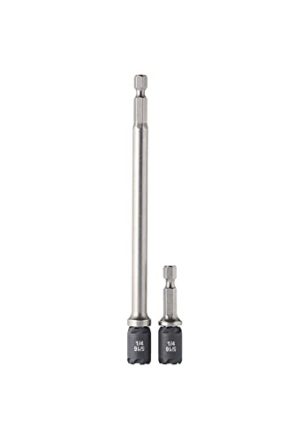 Malco SAWTCOMBO 2 in. and 6 in. Reversible SawTooth Hex Driver 1 4 in. and 5 16 in, 2 piece set