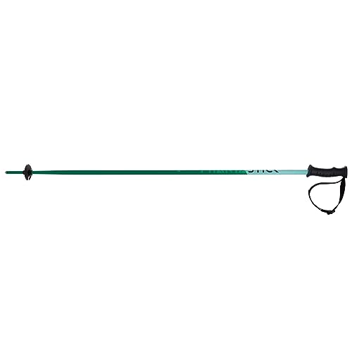 Volkl Unisex-Teen Kids Phantastick Ski 2023-Race Ready-14mm Aluminum, Soft Touch Grip, On-Piste Basket Poles, Green, 85 - Image 3