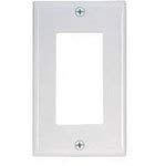 30-1010-BU, Connector Accessories Single Trim Plate White Bulk (50 Items)