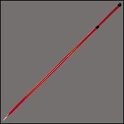 Premier Designs in The Breeze 10 Foot Flexible Fiberglass Durable Pole Red