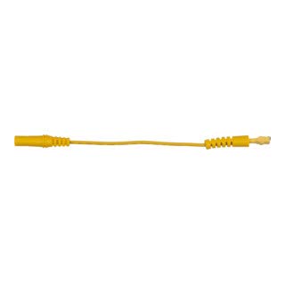 KS Tools 150.0965 4.0mm Input Socket to 5.0mm Test Adapter Socket Flat (Yellow) - Image 2