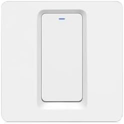 MOES WiFi Push Button Smart Light Switch No Neutral Wire Required 1Gang