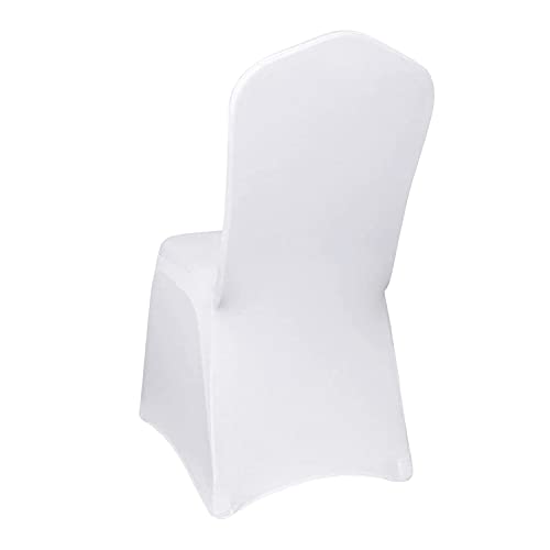 Trimming Shop Spandex Bianco Sedia Cover Tessuto